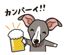iinu - Italian Greyhound sticker #3077763