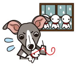 iinu - Italian Greyhound sticker #3077768