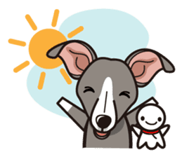 iinu - Italian Greyhound sticker #3077769