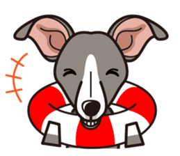 iinu - Italian Greyhound sticker #3077779