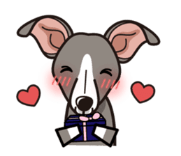 iinu - Italian Greyhound sticker #3077784