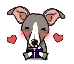 iinu - Italian Greyhound sticker #3077784