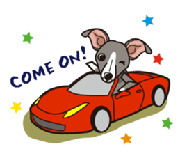 iinu - Italian Greyhound sticker #3077793