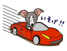 iinu - Italian Greyhound sticker #3077794