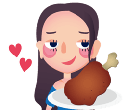 Because I absolutely lose weight! sticker #3078076