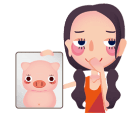 Because I absolutely lose weight! sticker #3078079