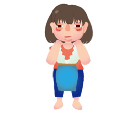 Because I absolutely lose weight! sticker #3078084