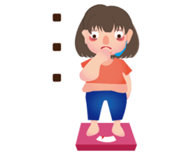 Because I absolutely lose weight! sticker #3078092