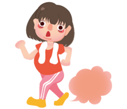 Because I absolutely lose weight! sticker #3078094