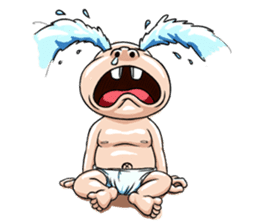 Annoying baby sticker #3078317