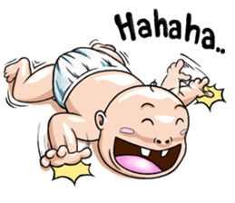 Annoying baby sticker #3078323