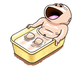 Annoying baby sticker #3078326