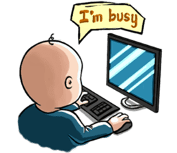 Annoying baby sticker #3078329