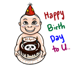 Annoying baby sticker #3078332