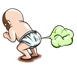 Annoying baby sticker #3078333