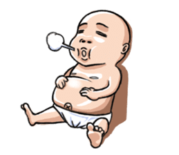Annoying baby sticker #3078335