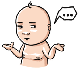 Annoying baby sticker #3078336
