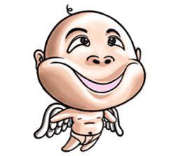 Annoying baby sticker #3078337