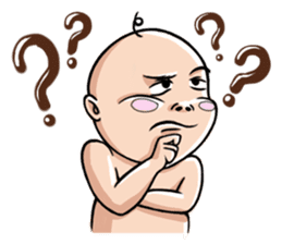 Annoying baby sticker #3078343