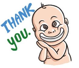 Annoying baby sticker #3078346