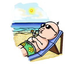 Annoying baby sticker #3078350