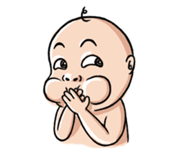 Annoying baby sticker #3078353