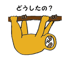 The Sloth Sticker sticker #3078482