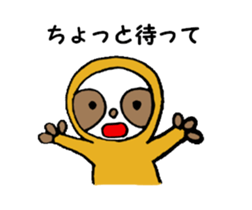 The Sloth Sticker sticker #3078501