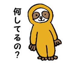 The Sloth Sticker sticker #3078504