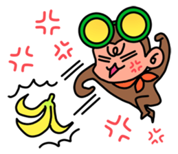 Lovable Monkey sticker #3078865
