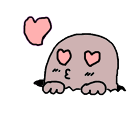 mole Sticker English ver sticker #3079080