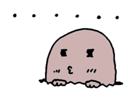 mole Sticker English ver sticker #3079081