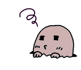 mole Sticker English ver sticker #3079083