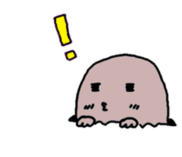 mole Sticker English ver sticker #3079084
