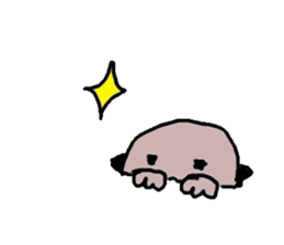 mole Sticker English ver sticker #3079087