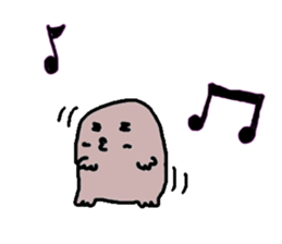 mole Sticker English ver sticker #3079092