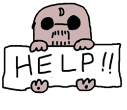 mole Sticker English ver sticker #3079105