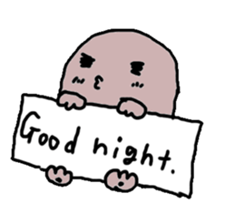 mole Sticker English ver sticker #3079111