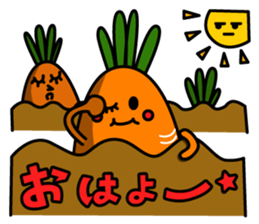 Veggie and Flu sticker #3079233