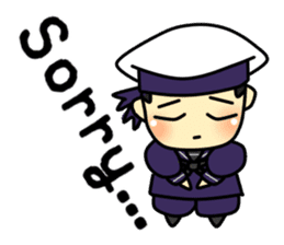 Sailor Musashikun ~English version~ sticker #3079396