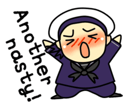 Sailor Musashikun ~English version~ sticker #3079397