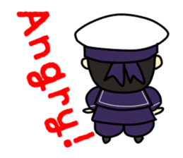 Sailor Musashikun ~English version~ sticker #3079403