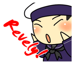 Sailor Musashikun ~English version~ sticker #3079406