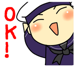 Sailor Musashikun ~English version~ sticker #3079408