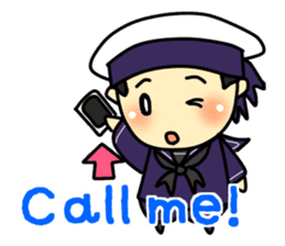 Sailor Musashikun ~English version~ sticker #3079411