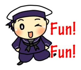 Sailor Musashikun ~English version~ sticker #3079432
