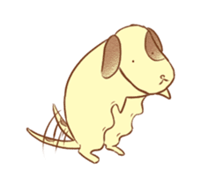 Slug dog sticker #3079636
