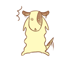 Slug dog sticker #3079640