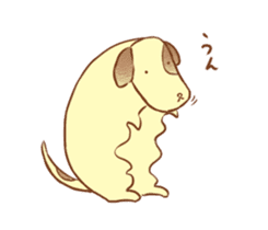 Slug dog sticker #3079654
