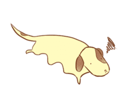 Slug dog sticker #3079657